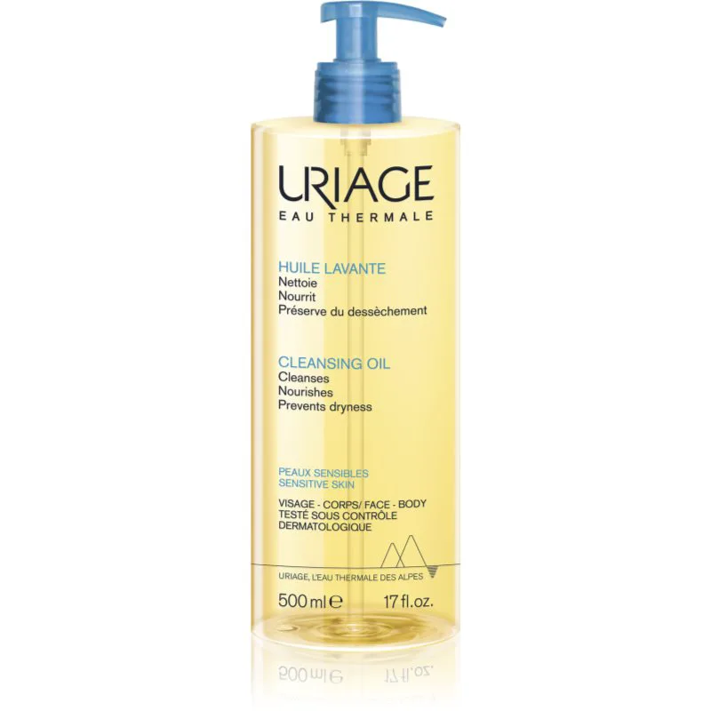 Uriage Hygiène Cleansing Oil λάδι πλυσίματος Για πρόσωπο και σώμα 500 ml