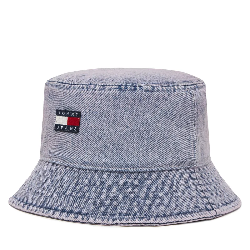 Καπέλο Tommy Jeans Tjw Heritage Denim Bucket Hat AW0AW17816 Ροζ