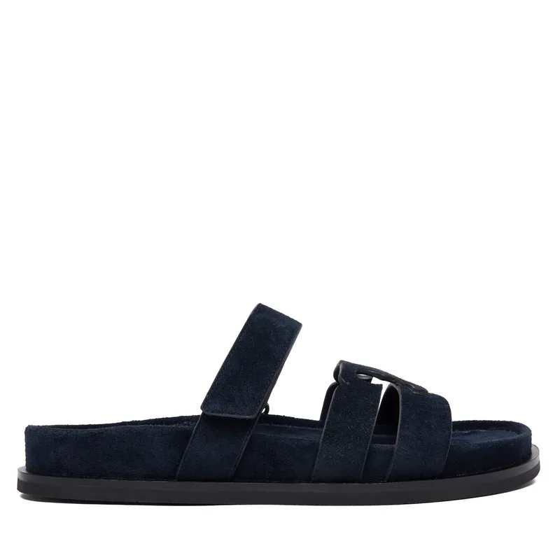 Παντόφλες Tory Burch Ines Sport Slide 163481 Σκούρο μπλε