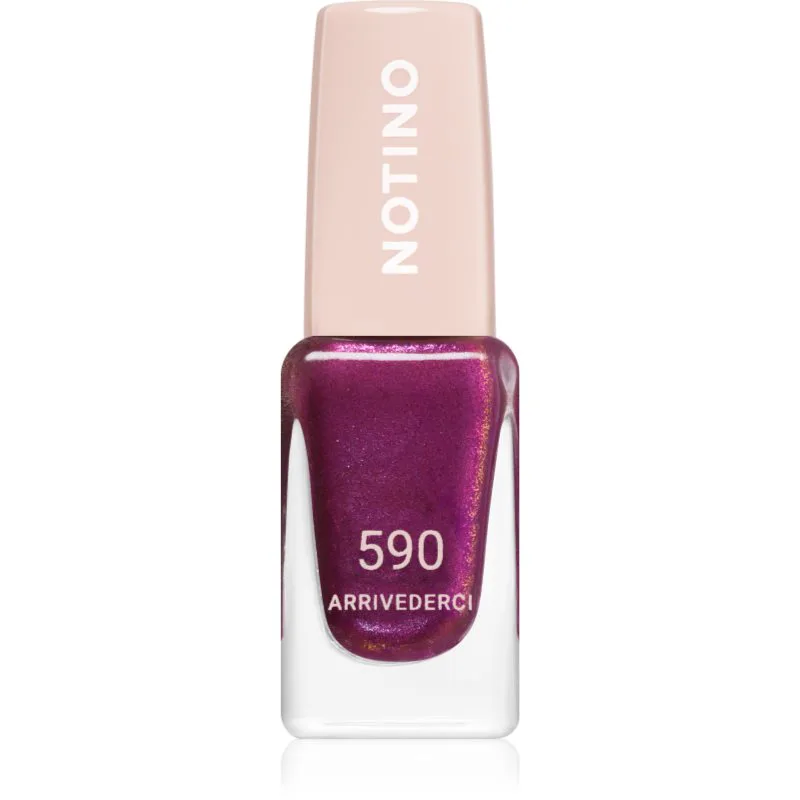 Notino Gel Effect Nail Polish βερνίκι νυχιών για τζελ αποτέλεσμα 590 Arrivederci 10 ml