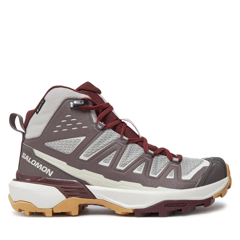 Παπούτσια πεζοπορίας Salomon X Ultra 360 Edge Mid Gore-Tex L47698600 Καφέ