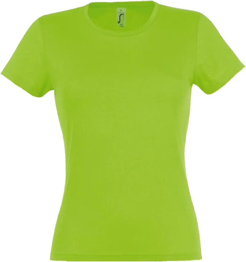Γυναικείο T-shirt Miss SOLS 11386 Lime New