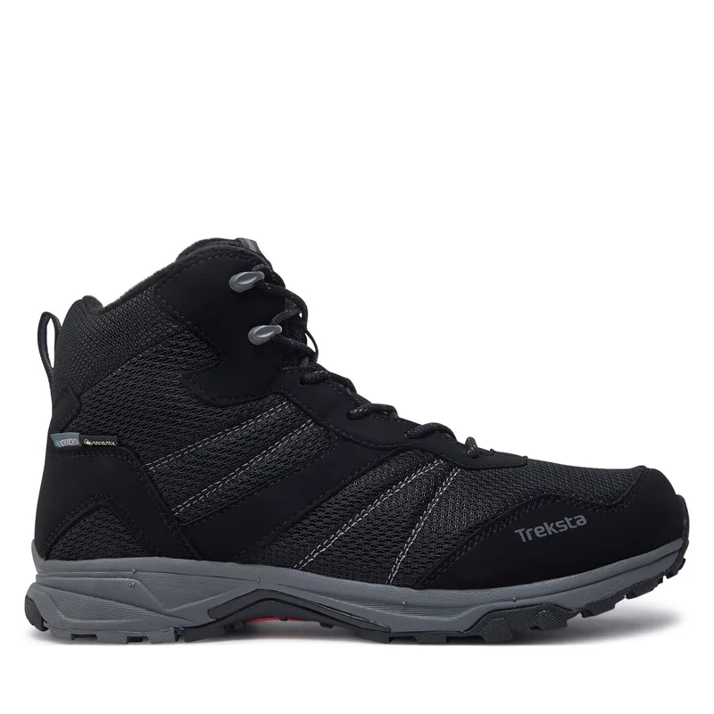 Παπούτσια πεζοπορίας Treksta Moon Lace Mid Gtx Uni GORE-TEX 21204122 008 Μαύρο