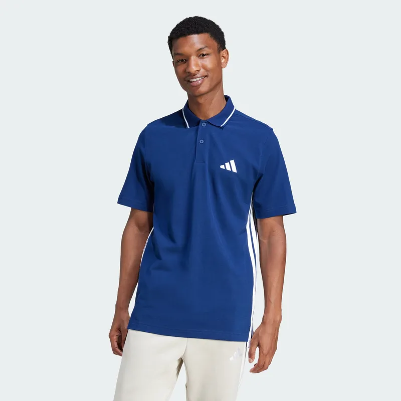 adidas Sportswear Essentials 3-Stripes Pique Polo Shirt (9000217398_66159)