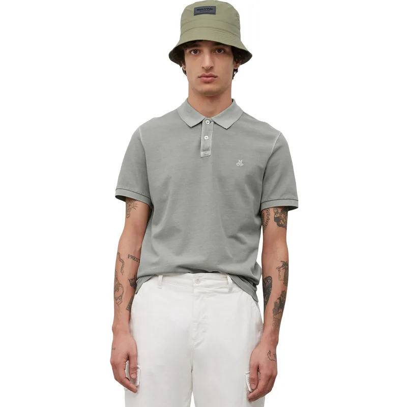 Marc O'Polo Polo B21226653000 Γκρι Regular Fit