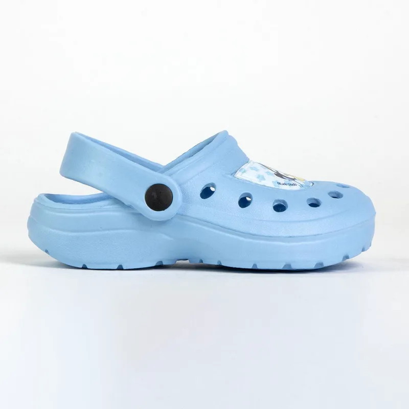 Disney Bluey Παντόφλες Παιδικές τύπου clog Γαλάζιες Γαλάζιο