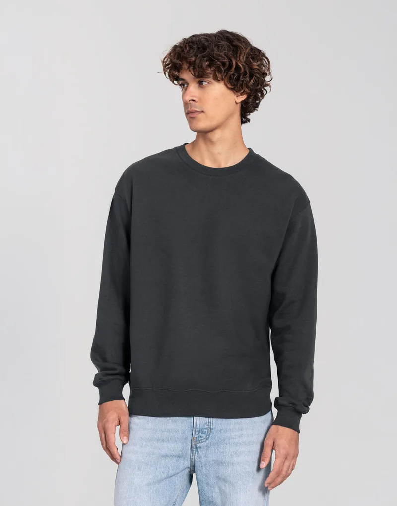 Iconic 250 Set-In Sweat Fruit of the Loom 0622920 Light Graphite
