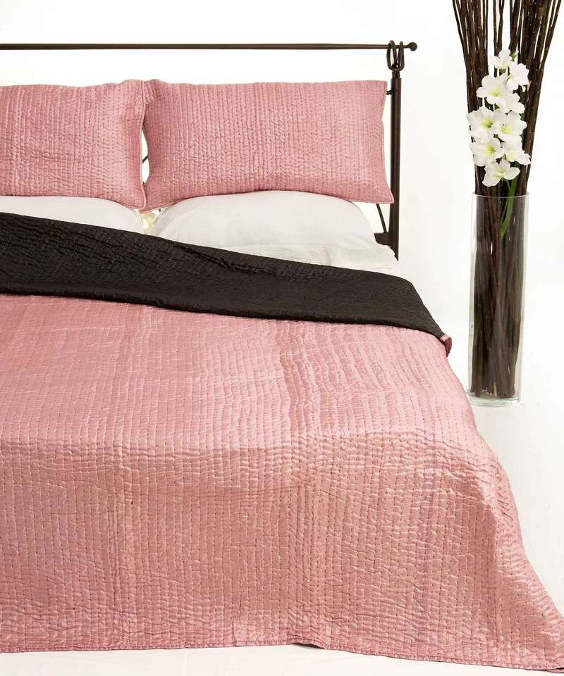 Σετ Κουβερλί Μονό Silk Fashion 6330 Ρόζ 160x220