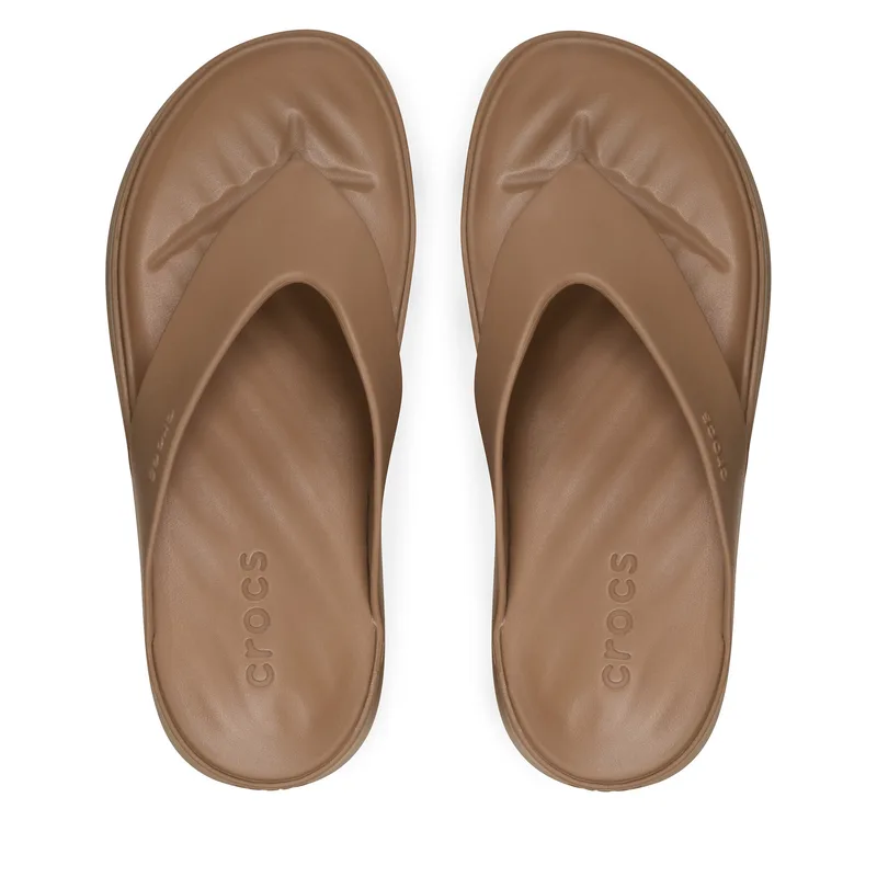 Σαγιονάρες Crocs Getaway Platform Flip 209410 Καφέ