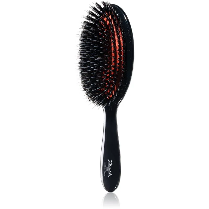 Janeke Black Line Professional air-cushioned brush οβάλ βούρτσα για τα μαλλιά 22,5 cm 1 τμχ