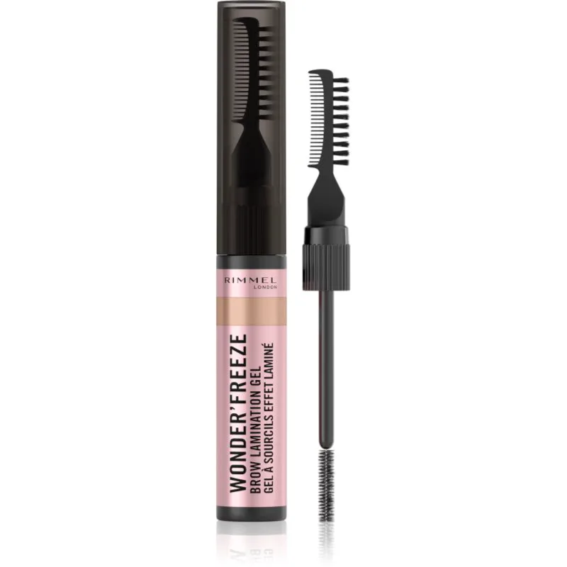 Rimmel Wonder'Freeze τζελ μάσκαρα Για τα φρύδια απόχρωση 002 Blonde 6 γρ