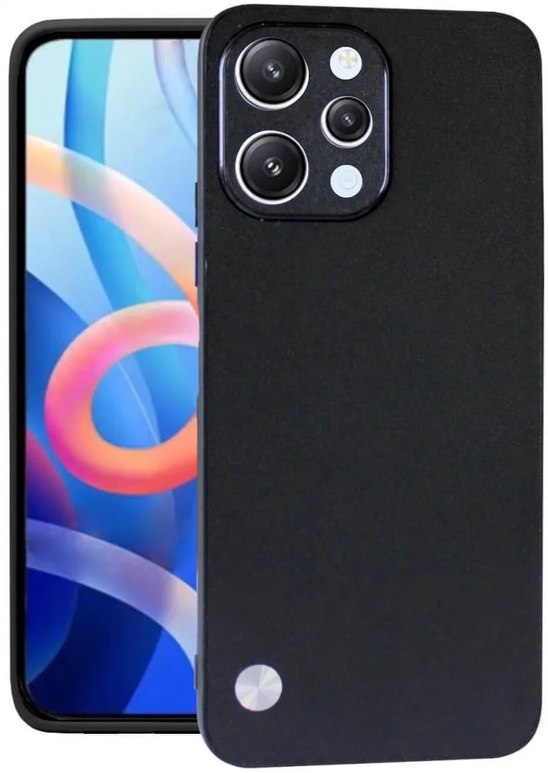 Θήκη Xiaomi Redmi 12 - Bodycell Vegan Cover Σκληρή - Black (5206015078415)