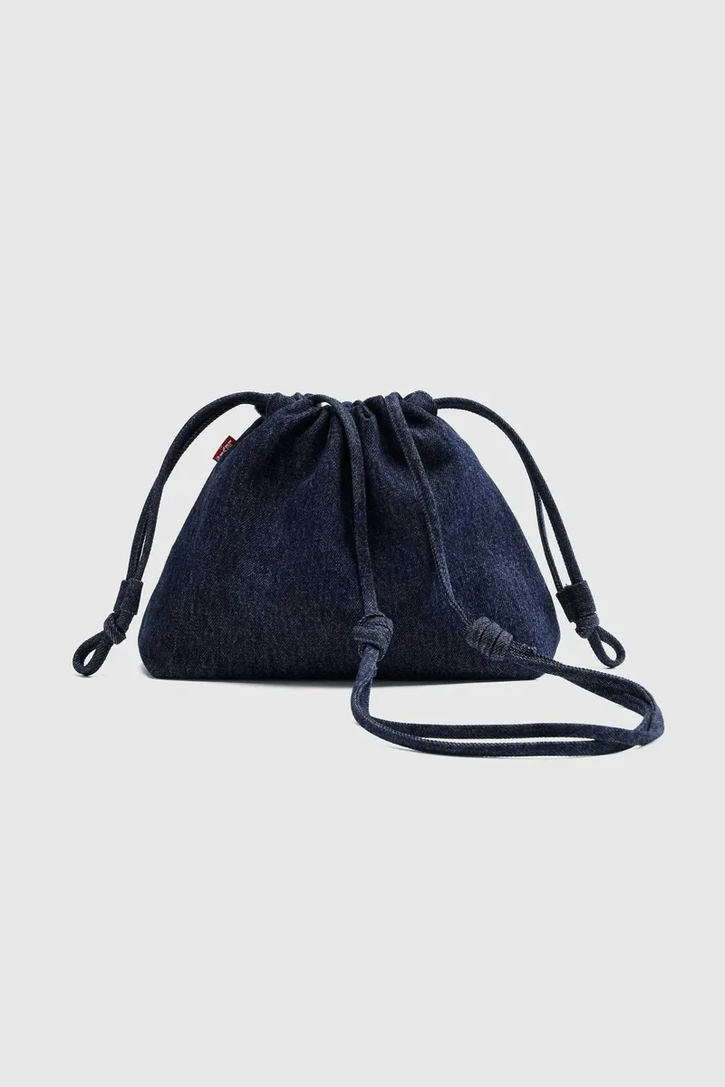 Levi's® γυναικεία denim τσάντα crossbody "Isabelle" - 005FK0004 Denim Blue Σκούρο
