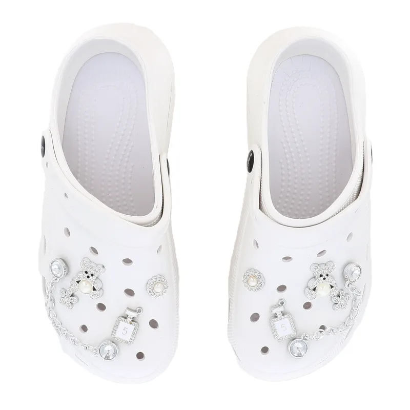 24735-2 ΓΥΝΑΙΚΕΙΑ ΣΑΓΙΟΝΑΡΑ CROCKS, ΑΣΠΡΟ