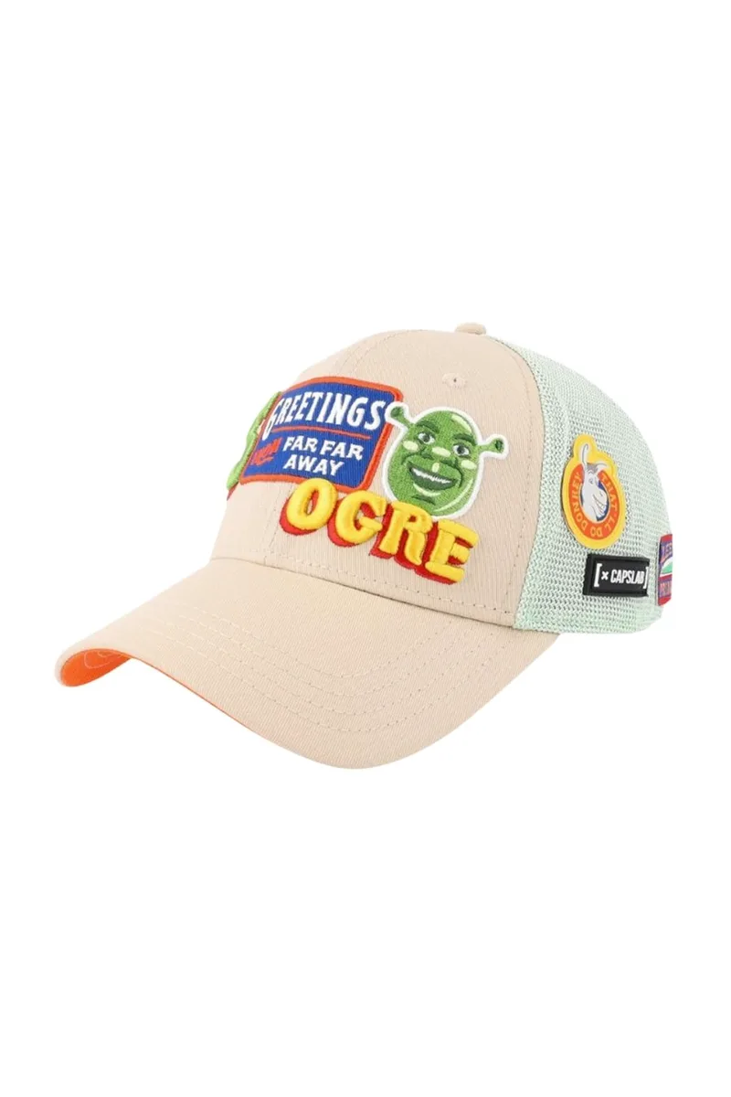 CAPSLAB Shrek Ogretown Patch Καπέλο - Μπεζ-CL/SHR1/1/CPS/PATC-BEIGE