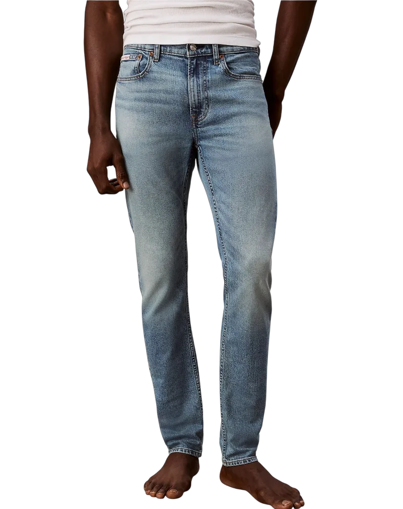 Ανδρικό Slim Taper Τζιν Γαλάζιο Calvin Klein LV04RE700G-2TG