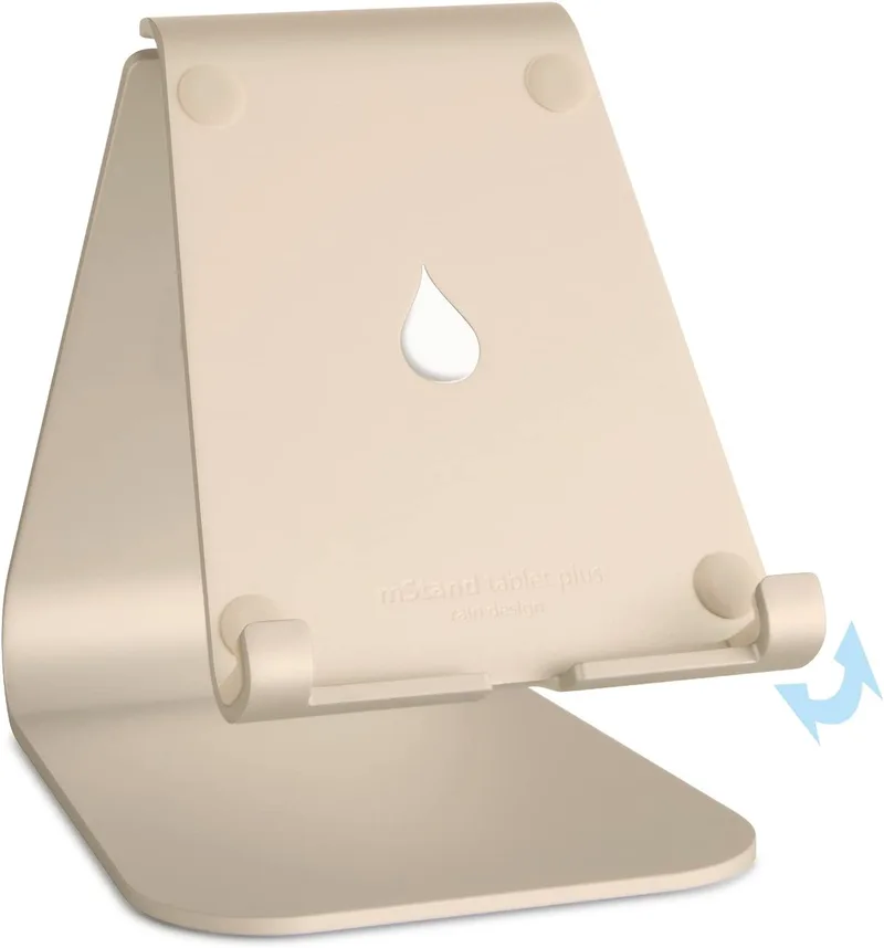 Rain Design mStand Tablet Plus - Ρυθμιζόμενη Βάση Αλουμινίου για Tablet έως 13" - Χρυσό (891607000704)