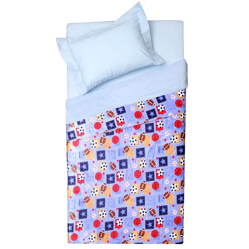 Κουβέρτα Fleece Κούνιας 110X150 Viopros 72 Σιέλ (110x150)