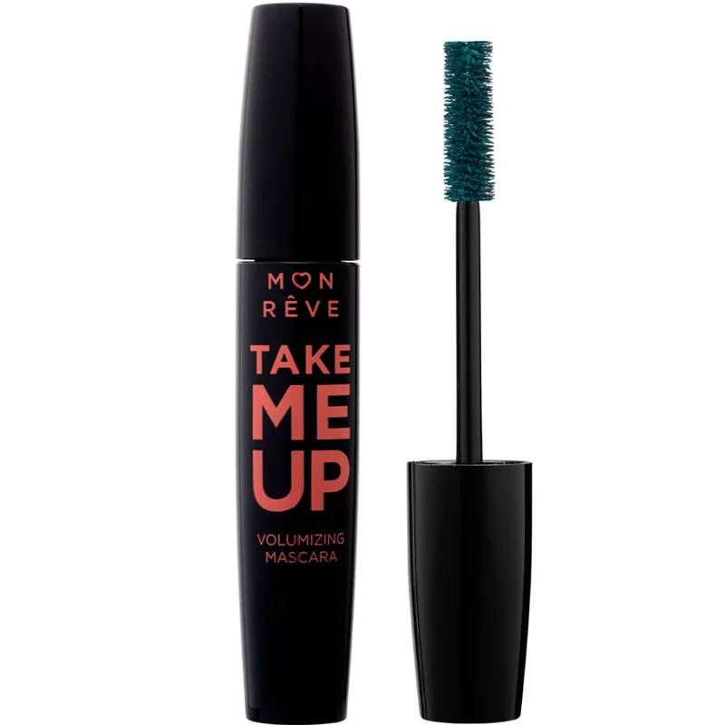 Mon Reve Take Me Up Mascara Μάσκαρα για Όγκο & Μήκος με Μία Μόνο Κίνηση 12ml - 04 Emerald