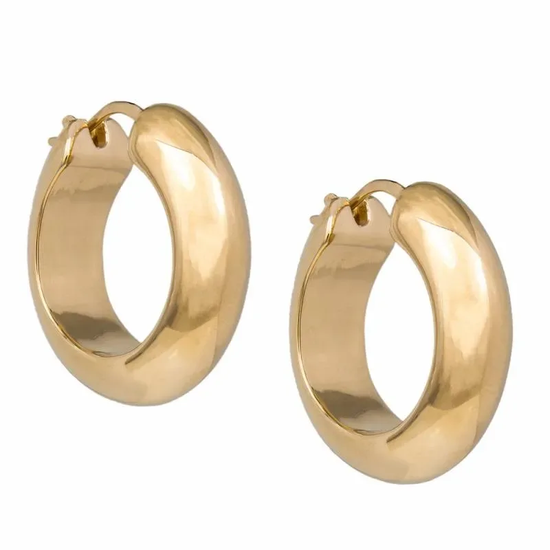 Επίχρυσοι πομπέ κρίκοι 925 Classy 049500 049500 Ασήμι
