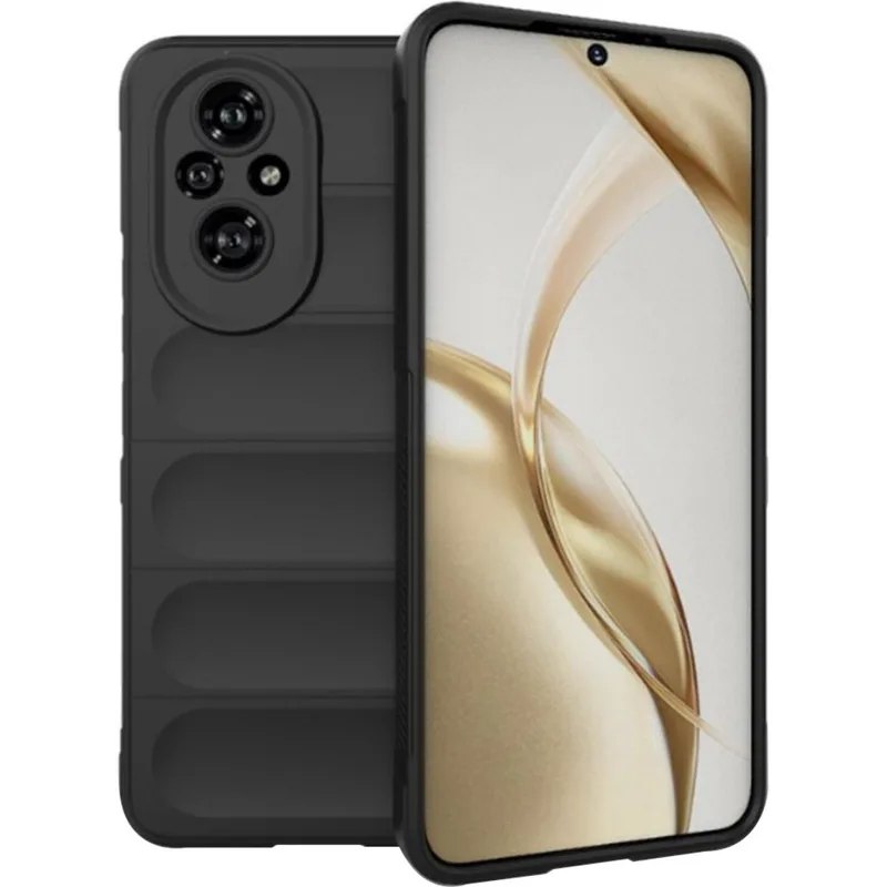 Θήκη Honor 200 Techsuit Magic Shield Σιλικόνης - Black (5949419192430)