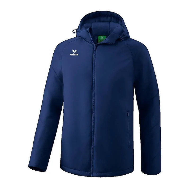 Μπουφάν Erima Veste Team Bleu Marine Imperméable et Rembourrée
