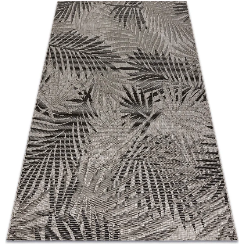 Χαλιά Rugsx Χαλί SISAL FLOORLUX 20504 Φύλλα ασημΠ240x330 cm