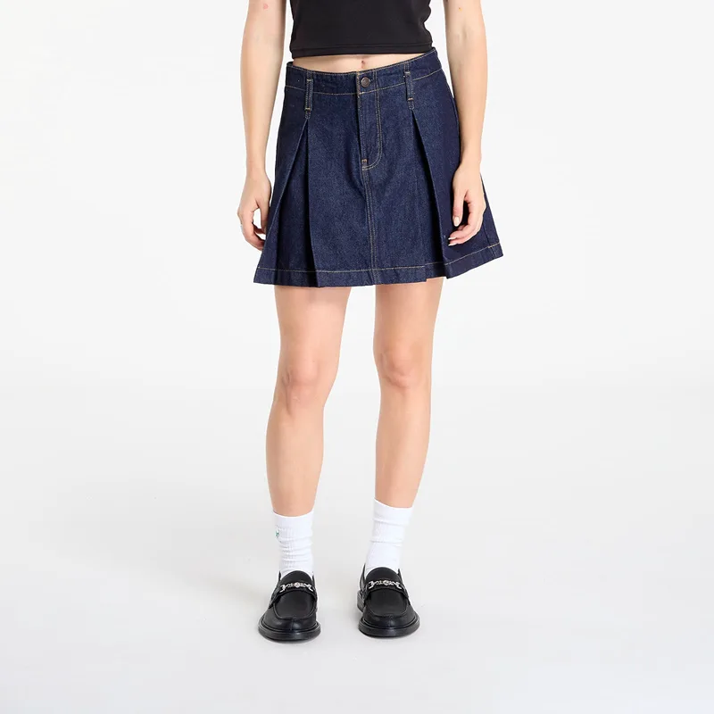 Φούστα Calvin Klein Jeans Pleated Denim Skirt Blue 29