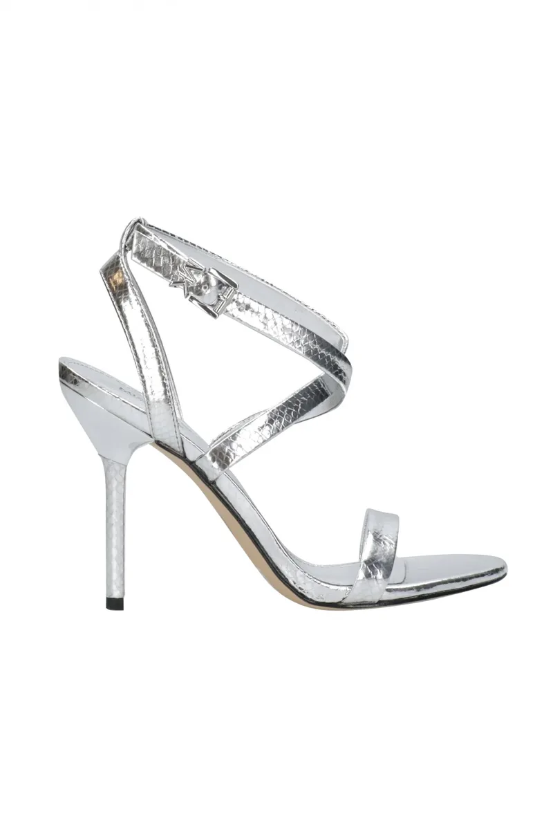MICHAEL KORS ΠΑΠΟΥΤΣΙΑ ΠΕΔΙΛΑ ASHA SANDAL ΑΣΗΜΙ