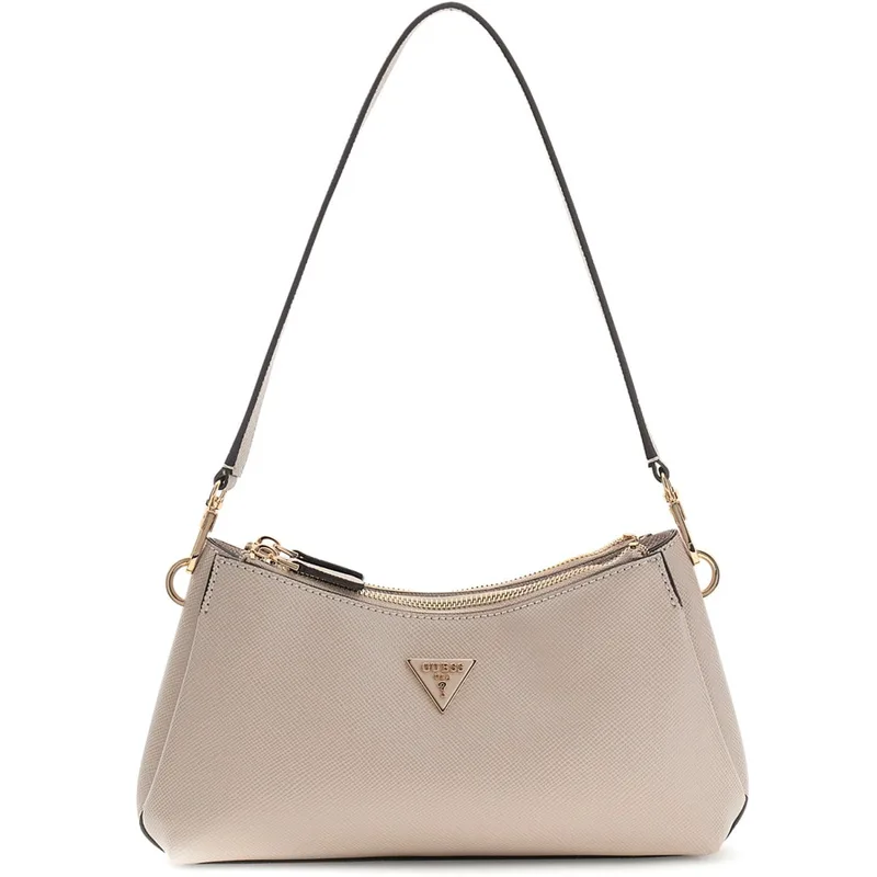 Guess μπεζ τσάντα ώμου ZG967273