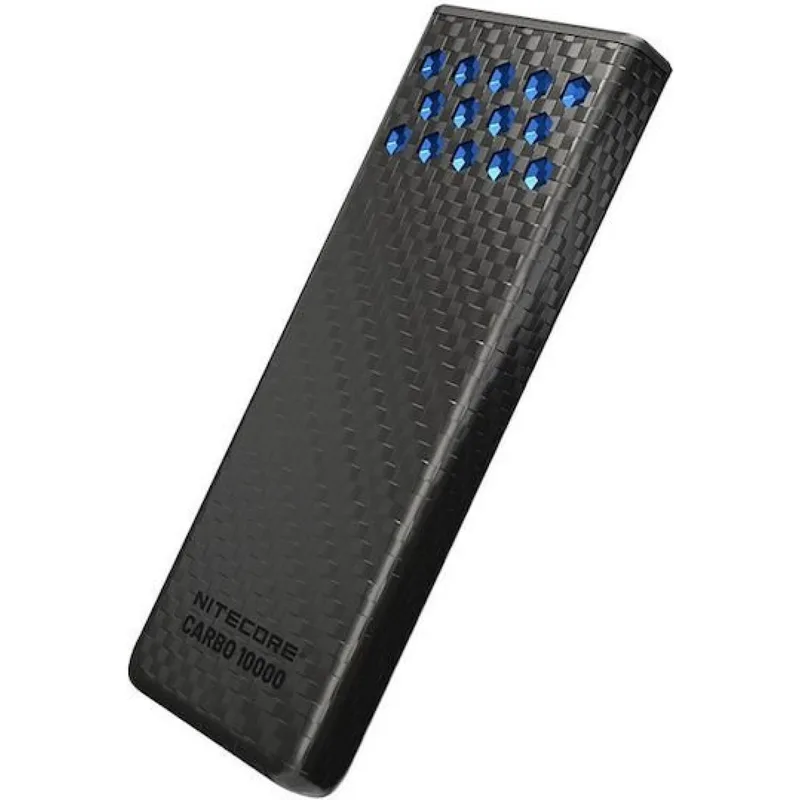 PowerBank Nitecore Carbo 10.000 mAh Gen2 Ανθεκτικό Αδιάβροχο με 2 x Type-C 30W - Ice Blue (6952506498055)