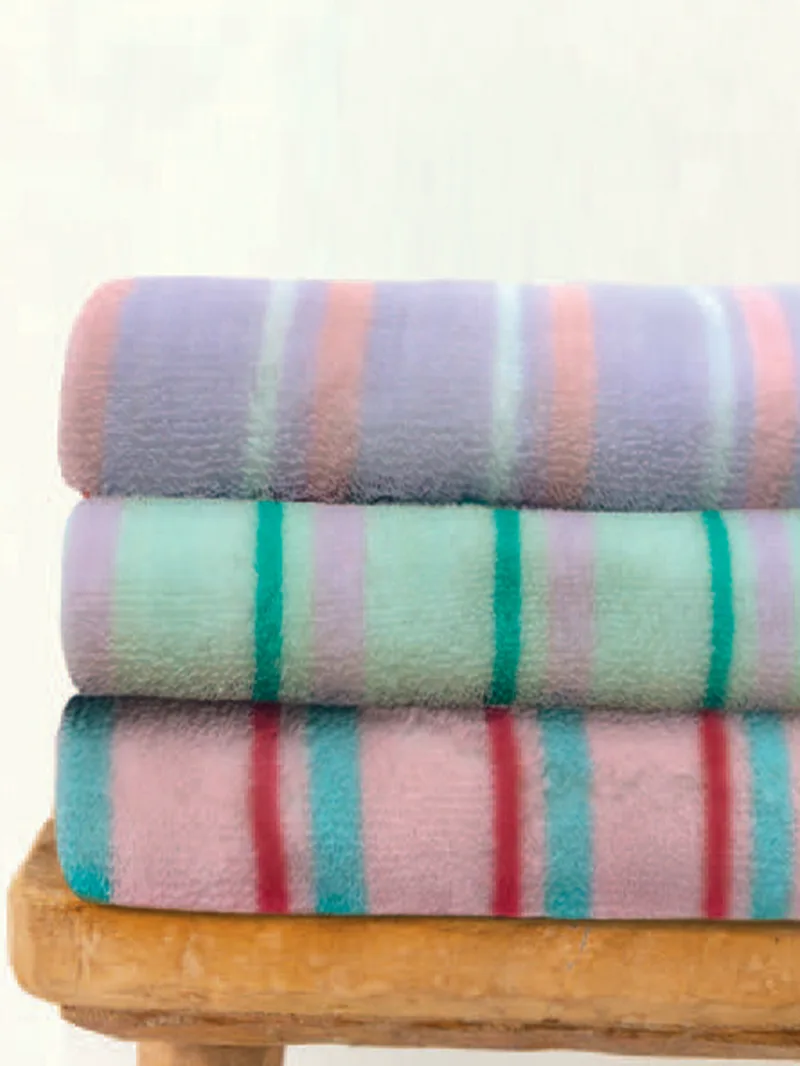 Πετσέτα Προσώπου Towels Collection 50x90 STRIP LILAC