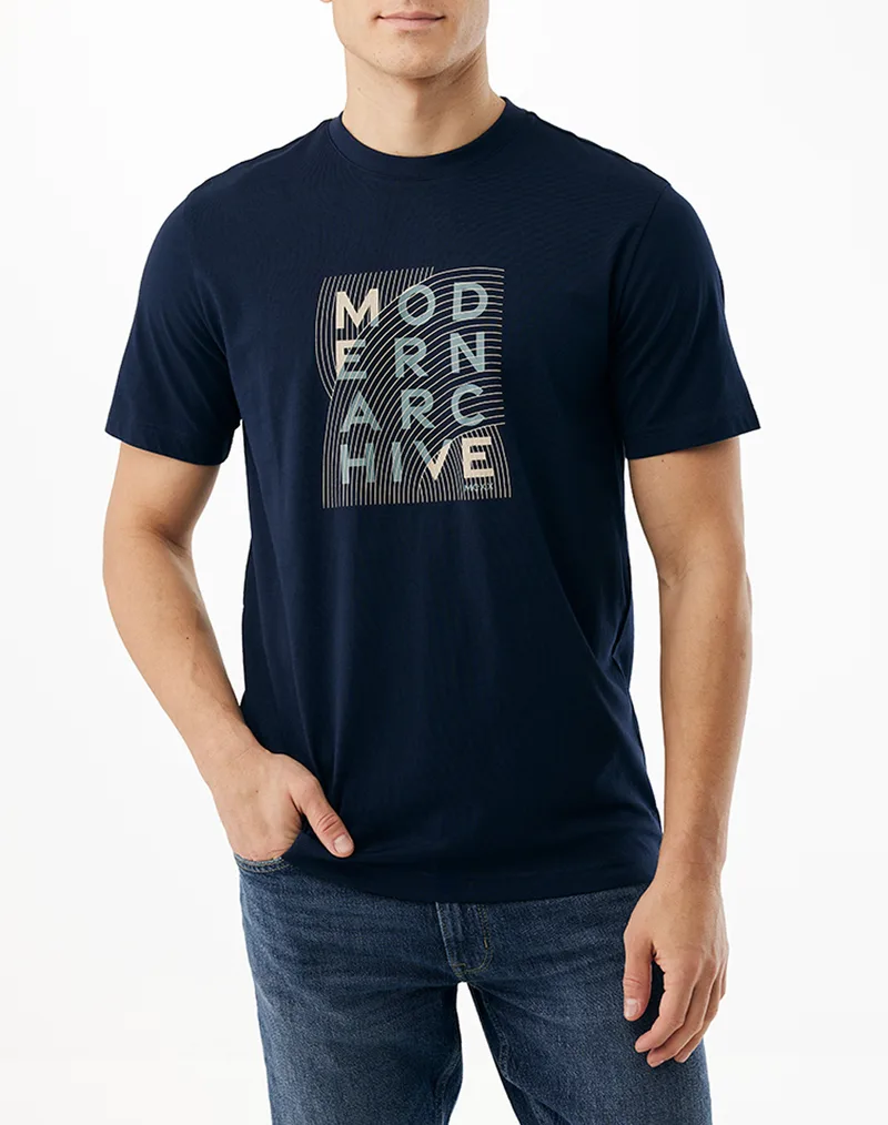 MEXX Logo T-shirt MF007802261M-193923 NavyBlue