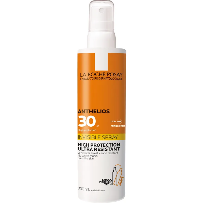 La Roche-Posay Anthelios Invisible Spf30 Shaka Protect Technology Αντηλιακό Spray Σώματος Υψηλής Προστασίας 200ml