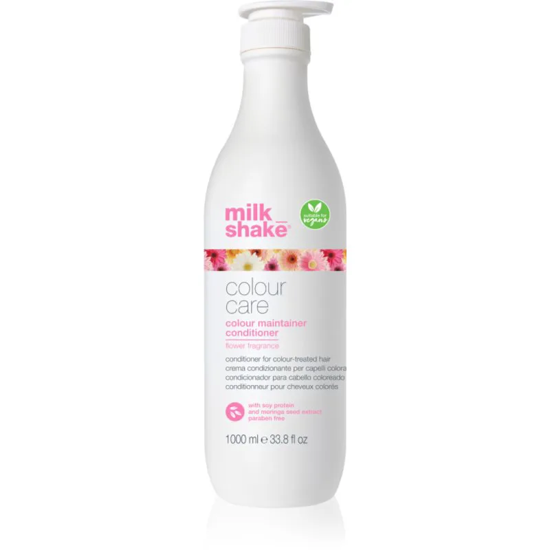 milk_shake® Colour Care Flower Fragrance ενυδατικό μαλακτικό για την προστασία του χρώματος 1000 ml