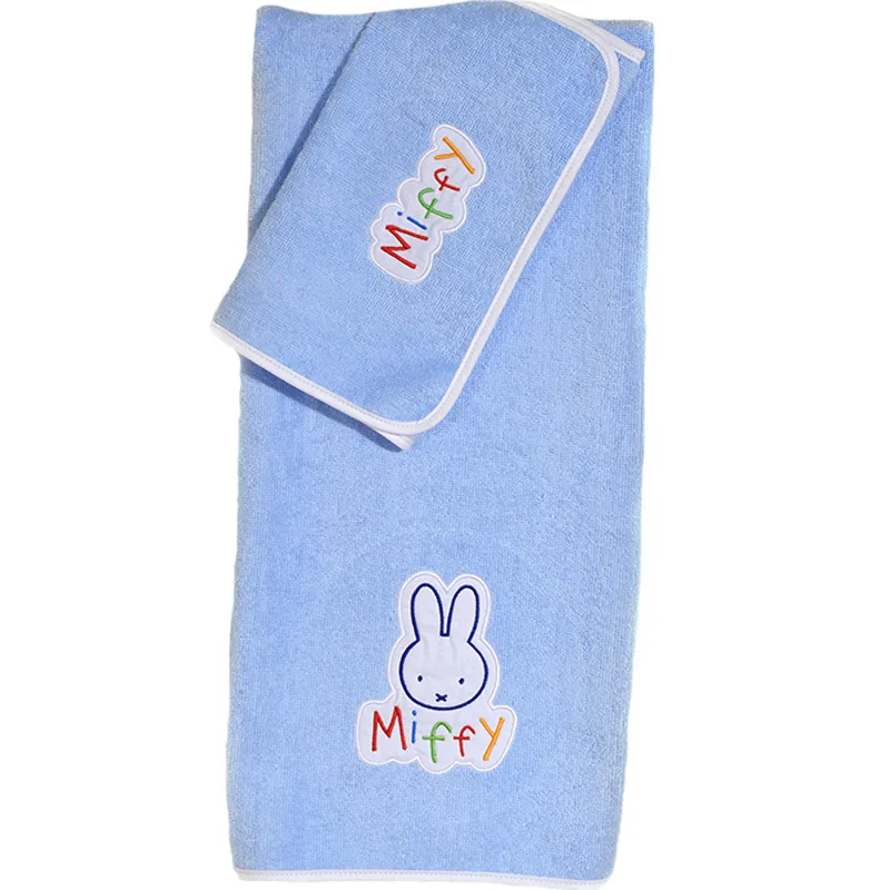 Παιδικές Πετσέτες Σετ 2τμχ Miffy 57 Blue