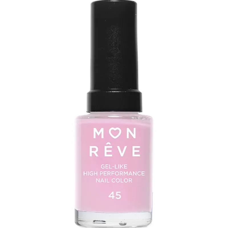 Mon Reve Gel-Like High Performance Nail Color Βερνίκι Νυχιών Υψηλής Απόδοσης 13ml - 45