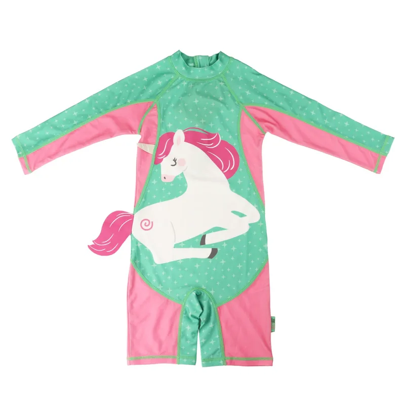 Ολόσωμο Μαγιό Surf Suit 2-3 Ετών UPF50 Unity the Unicorn Zoocchini ZOO12423 (Μέγεθος: 2-3 Ετών) - Zoocchini - ZOO12423-2T/3T