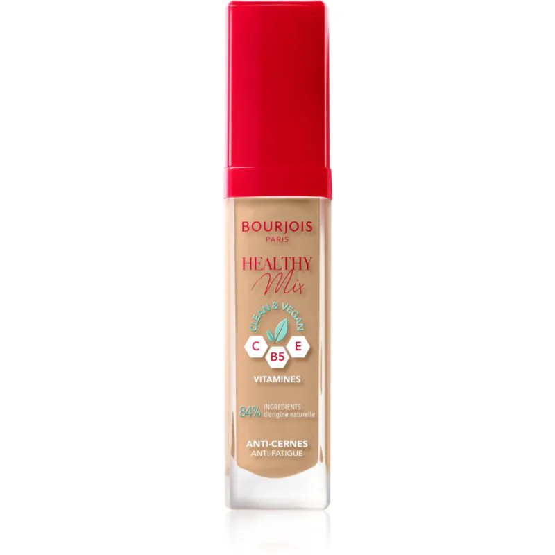 Bourjois Healthy Mix ενυδατικός διορθωτής για την αντιμετώπιση των μαύρων κύκλων απόχρωση 53 Golden Μπεζ 6 ml