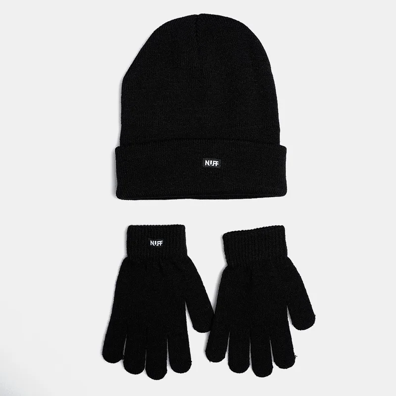 Nuff Kid's Knit Παιδικός Σκούφος & Γάντια (9000108699_1469)