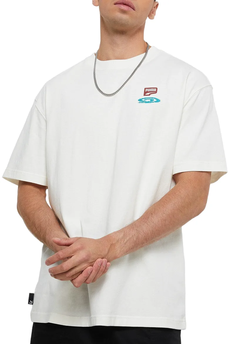 Μπλούζα Κοντομάνικη Puma Downtown Graphic 622984-65 Ανδρικό