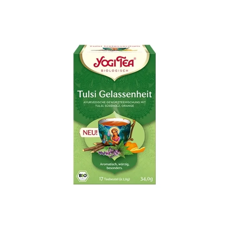 Yogi Tea Tulsi Serenity, Organic, 34 G