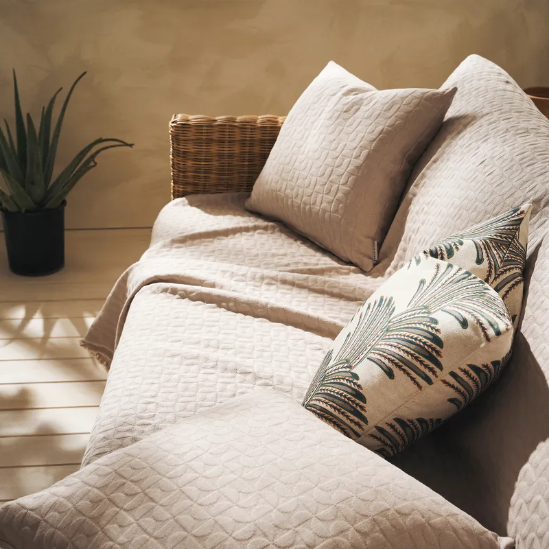 Ριχτάρι Πολυθρόνας Gofis Home Eliena Warm Μπεζ 402/06 180x180