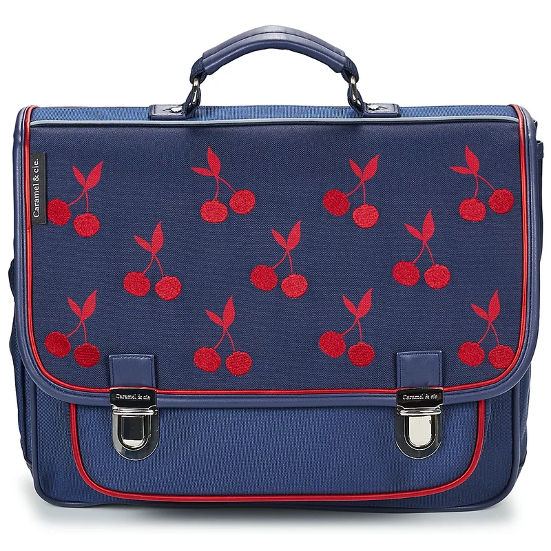 Σάκα CARAMEL & CIE CARTABLE 38 CM VELVET CHERRIES