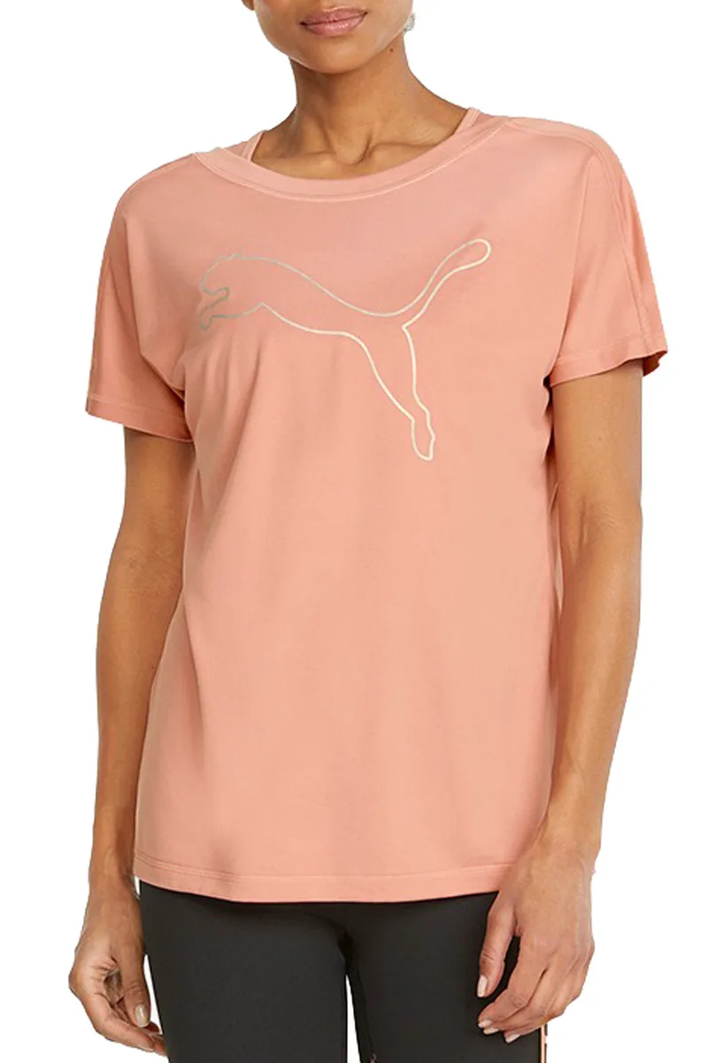 Μπλούζα Κοντομάνικη Puma Train Favorite Jersey Cat 520260-24 Γυναικείο