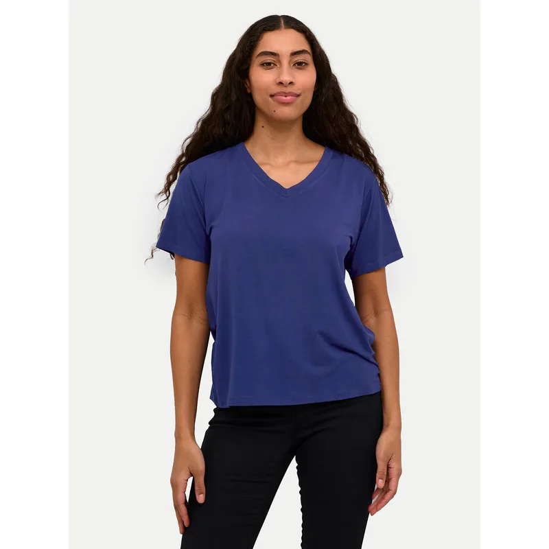 Kaffe T-Shirt 10508581 Μπλε Regular Fit