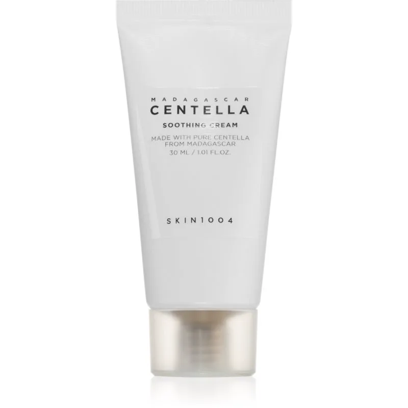 SKIN1004 Madagascar Centella Soothing Cream πλούσια κρέμα θρέψης και καταπράυνσης για αναγέννηση και ανανέωση επιδερμίδας 30 ml