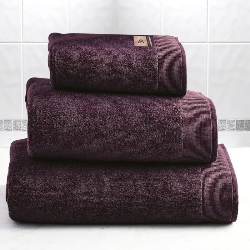 Πετσέτα Προσώπου 50X100 Sb Home Elegante Purple (50x100)