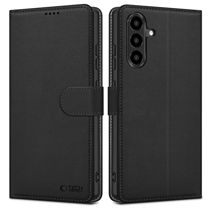 Θήκη Tech-Protect Wallet Matte Black Samsung Galaxy A56