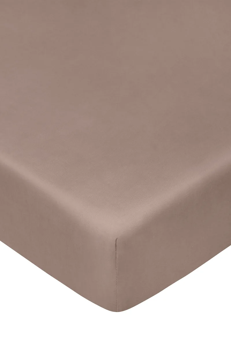Coincasa σεντόνι μονόχρωμο με λάστιχο 90 x 200 cm - 007080749 Καφέ
